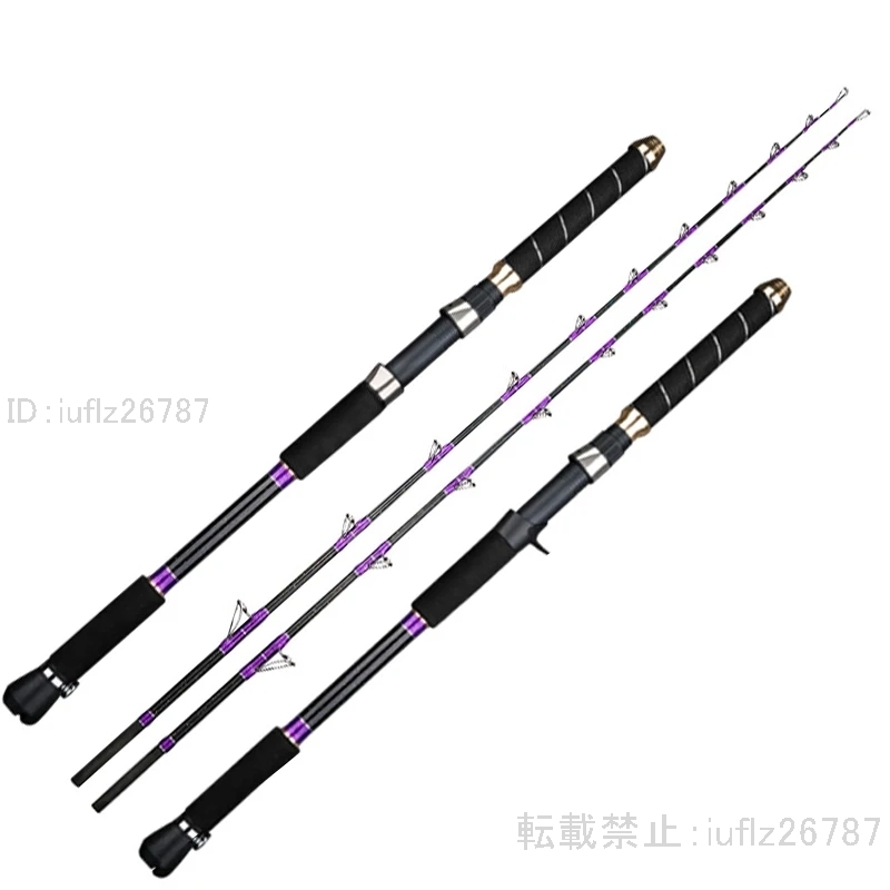 【当店一番人気】 回転式ジギングロッド 木製 Mavllos 1.65m UND227 超ハードボート釣り用 60lb 30 force 1000g 500 その他