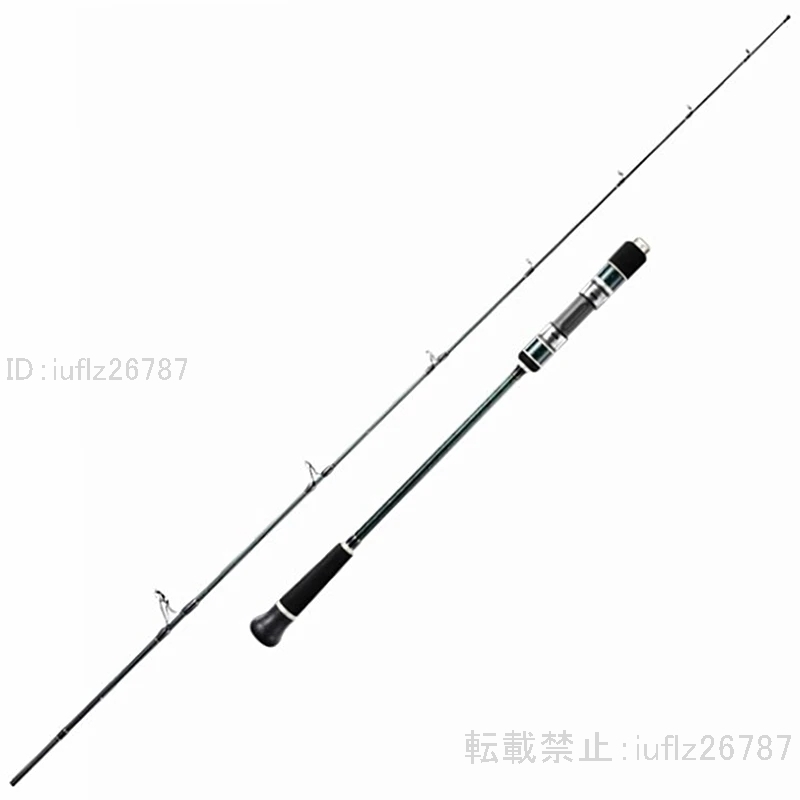 スピニングボートロッド スロージギング キャスティング 海 海釣 頑丈 カーボンファイバーアクセサリー 1.83 m 1.95m 6'5 &#34;。 UND233