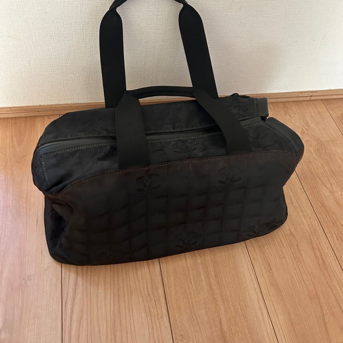 レア☆CHANEL ニュートラベルライン ペット キャリーバッグ 小型