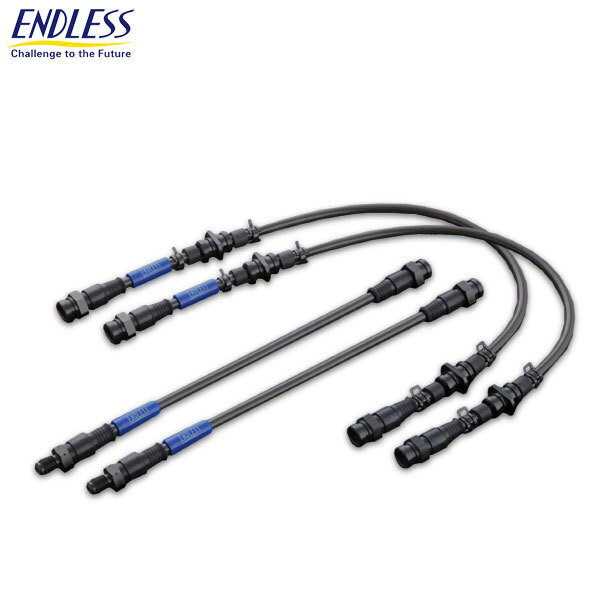 ENDLESS エンドレス ブレーキライン スイベル スチール 1台分セット ロードスター NB6C NB8C H10.1～H17.8 ABS無 EB305SS_画像1