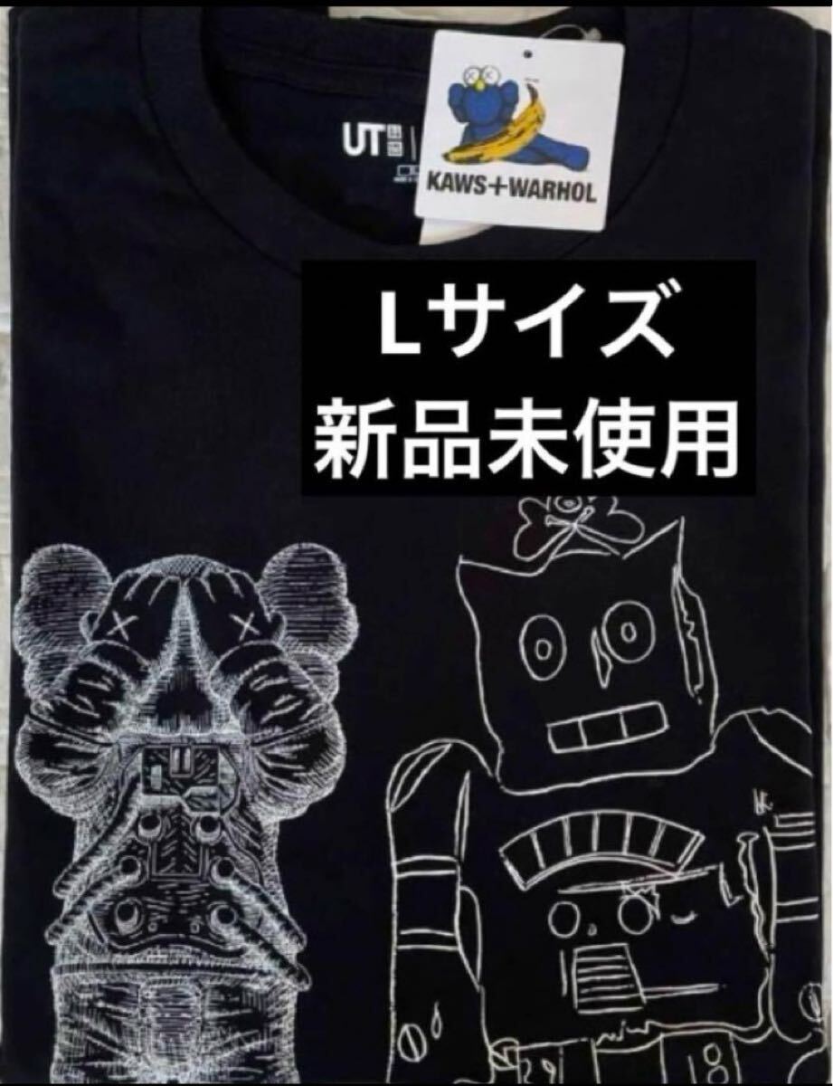 L 新品未使用　UNIQLO×KAWS＋WARHOL カウズ+ウォーホル UT 半袖
