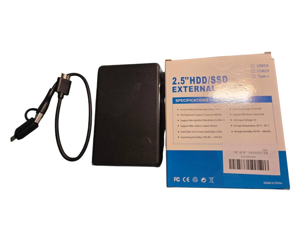 外付けSSD320GB+接続ケーブル 外付けHDD/USB等の代わりにどうでしょう!?_画像2