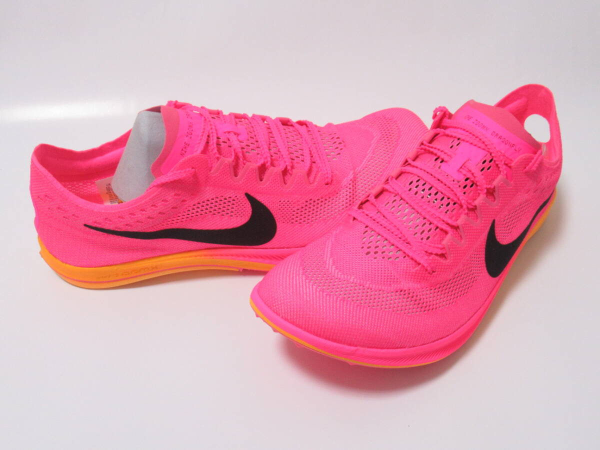 お歳暮 人気 DRAGONFLY ZOOMX NIKE ピンク CV0400-600 スパイク 陸上 ドラゴンフライ ズームX ナイキ 28.5cm オレンジ 28.5cm