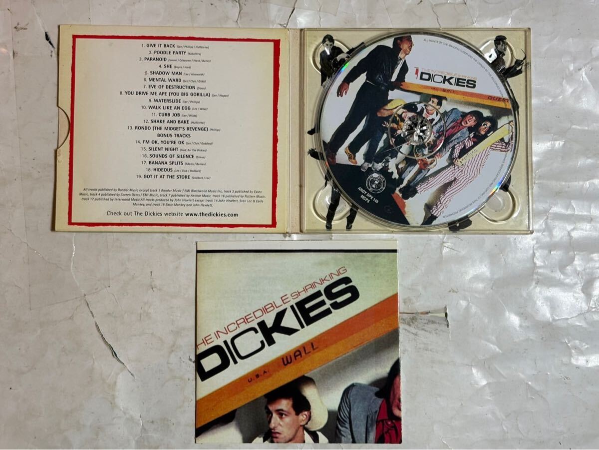 CD UK盤 The Dickies The Incredible Shrinking Dickies AHOY DPX 149_画像4