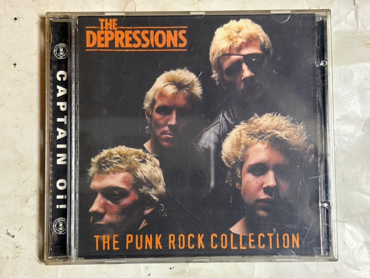 CD UK盤 The Depressions - The Punk Rock Collection AHOY CD 66