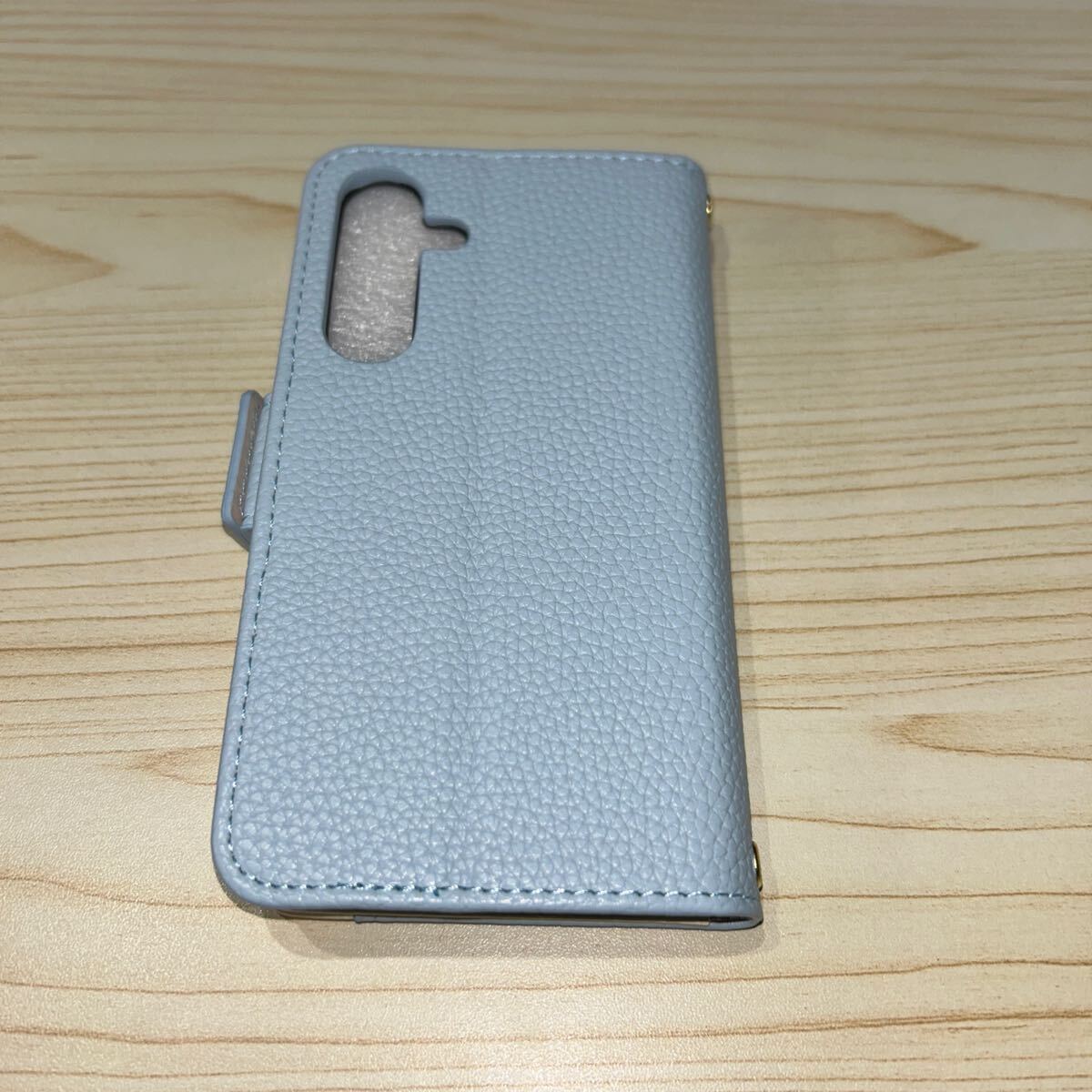 f395 galaxy s24 ケース 手帳型 カードポケット付き カード収納 横置きスタンド機能 擦り傷防止 高級PUレザー (Galaxy S24 6.2inch) 青