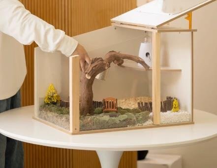 ハムスターハウス ハムスターケージ 木制 実用品 掃除しやすい ハム小屋 プルデザイン 本體のみ販売 飼育かご 広い 飼育ボックス 大空間