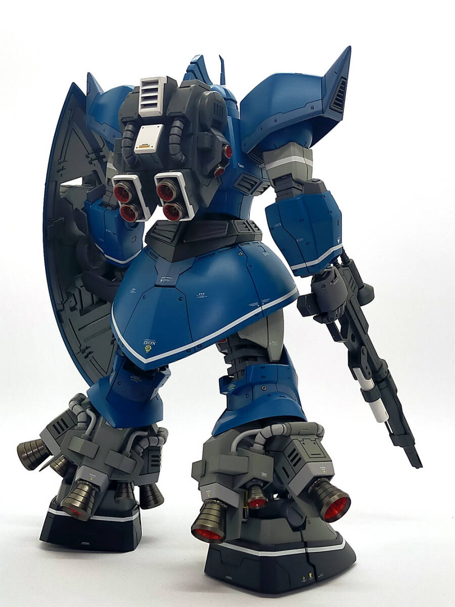 改造】1/100 高機動型ゲルググ(ヴィンセント機)塗装済み完成品 改造】1/100 高機動型ゲルググ(ヴィンセント機)塗装済み完成品