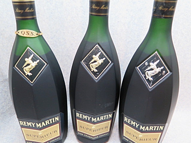 ★☆【古酒】REMY MARTIN SUPERIEUR COGNAC レミーマルタン スーペリア コニャック 700ml 40% 未開栓 ブランデー 3本セット ot☆★
