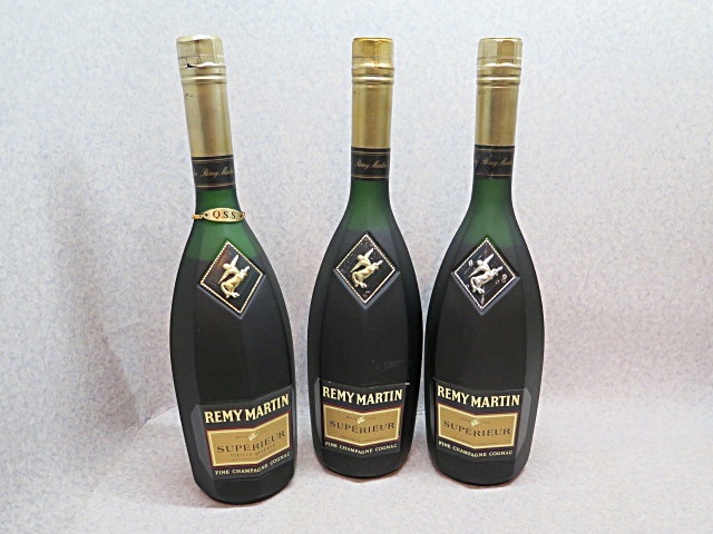 ★☆【古酒】REMY MARTIN SUPERIEUR COGNAC レミーマルタン スーペリア コニャック 700ml 40% 未開栓 ブランデー 3本セット ot☆★