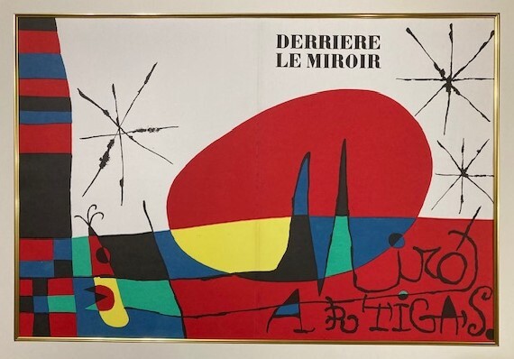 品数豊富！ ミロ ≪ 特価】 ≫ 1956年 V オリジナルリトグラフ【石版画】 絵画