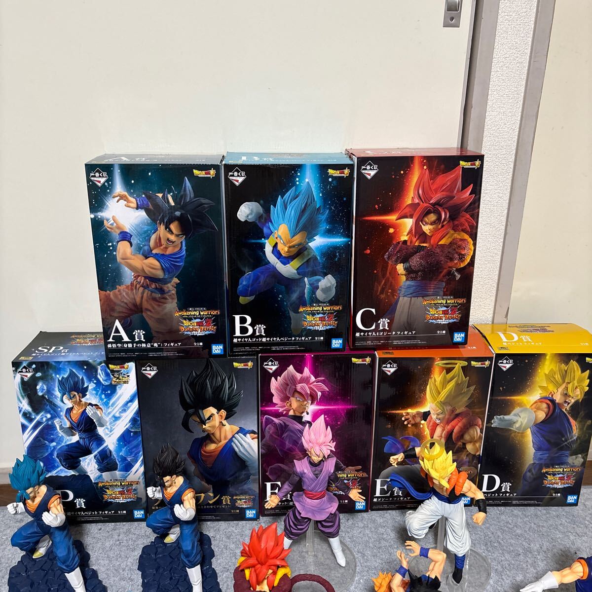 一番くじ ドラゴンボール Awakening warriors with 一番くじ ドラゴンボール Awakening warriors with