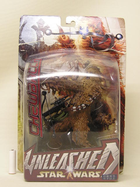 【箱イタミ】■ハズブロ スターウォーズ UNLEASHED チューバッカ フィギュア
