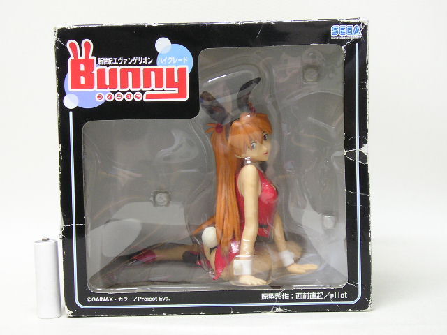 【箱イタミ】■セガ 新世紀エヴァンゲリオン ハイグレードBUNNYフィギュア アスカ 1種 (バニーガール)