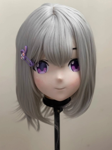 全頭マスク No.6 肌色 カツラなし フルマスク ドール ヘッド 全頭マスク No.6 肌色 カツラなし フルマスク ドール ヘッド