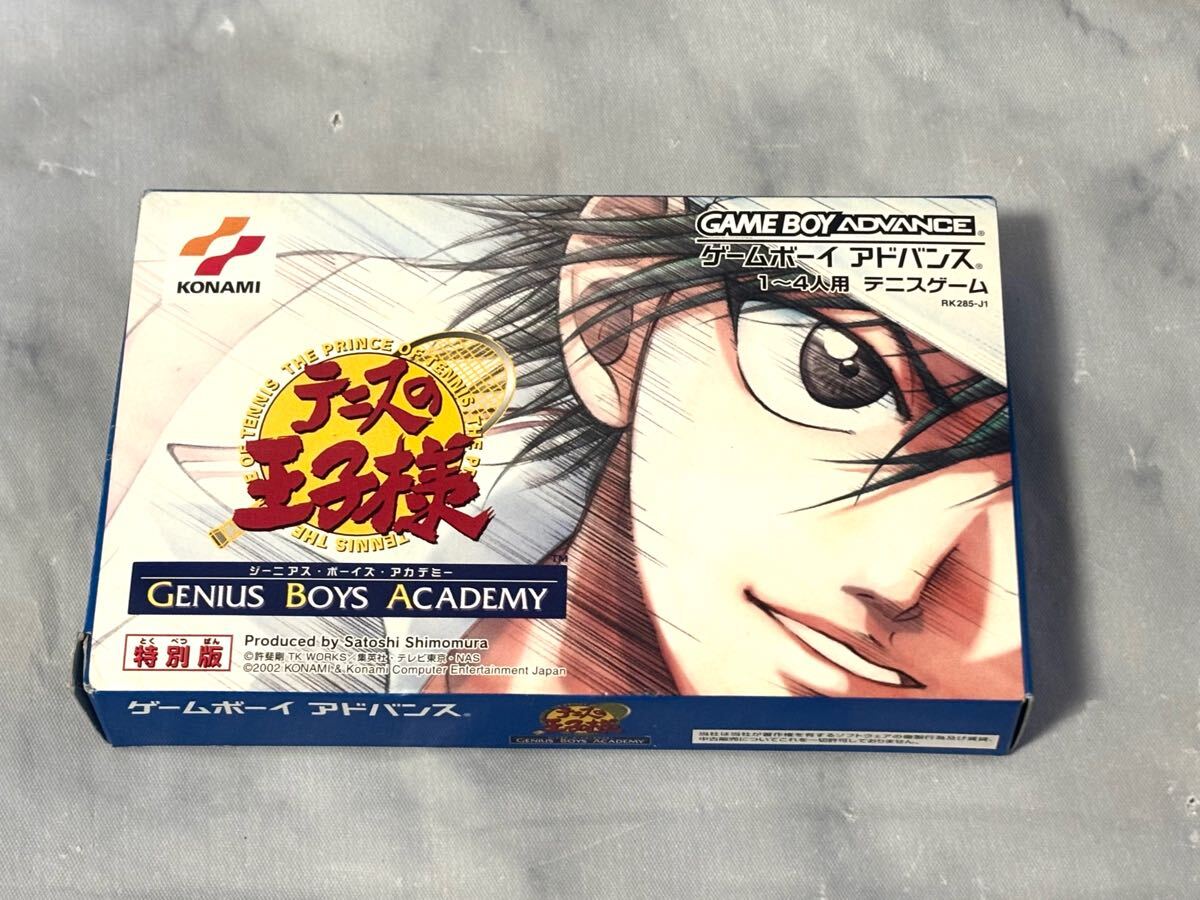 rrkk3583 特別版 ゲームボーイアドバンスCAME BOY ADANCE テニスの王子様 GENIUS BOYS ACADEMY ジーニアス・ボーイス・アカテミー