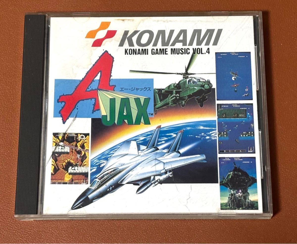 rrkk3577 廃盤希少CD 矩形波倶楽部 コナミ・ゲーム・ミュージック VOL.4 A-JAX エージャックス サウンドトラック