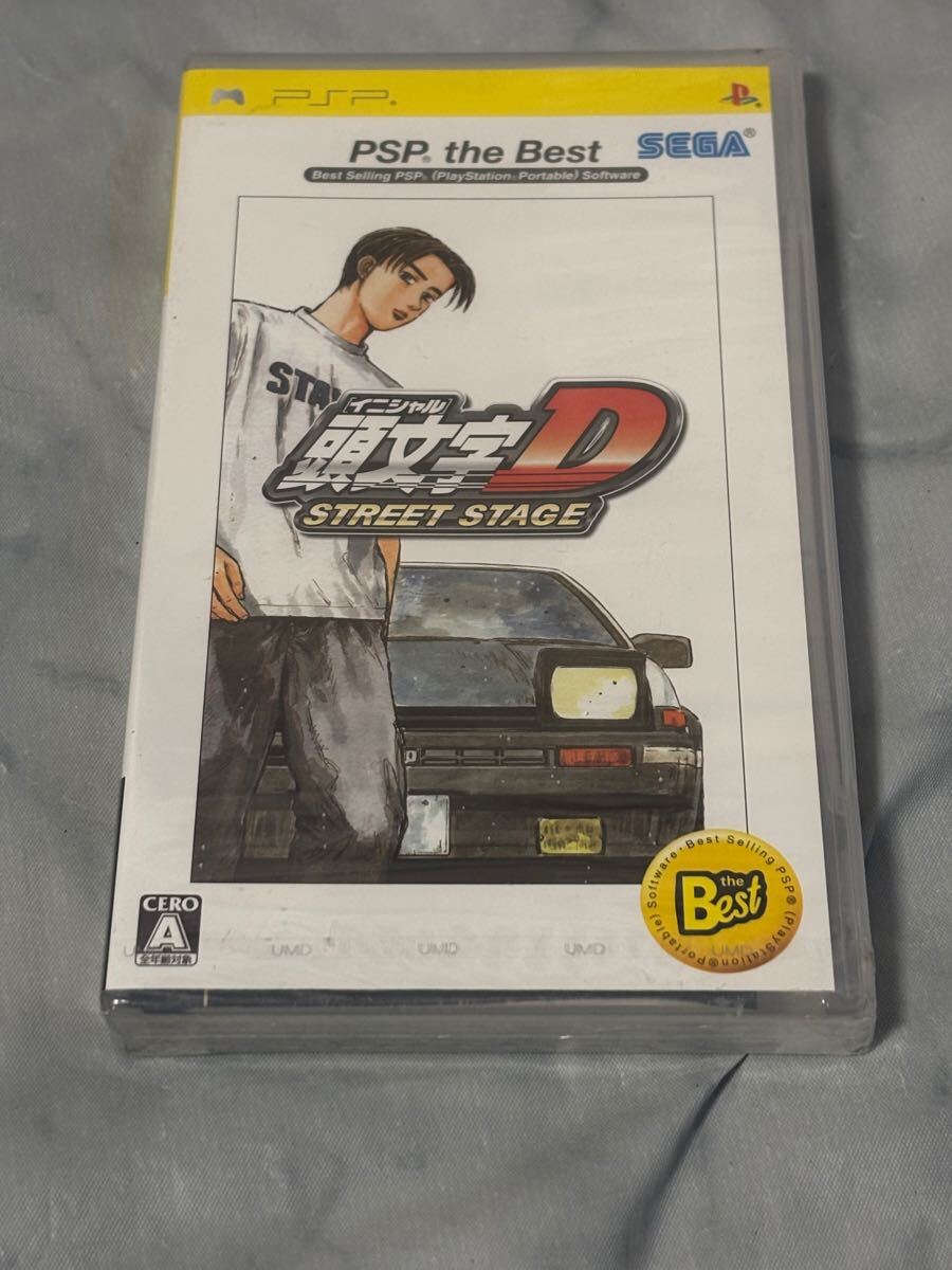 rrkk3588 未開封 PSP ソフト 頭文字D STREET STAGE PSP. the Best SEGA イニシャルD