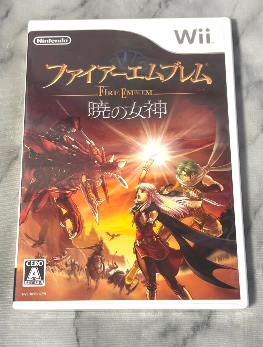 rrkk3601 未開封 Wii ファイアーエムブレム 暁の女神 Nintendo 任天堂 ゲームソフト