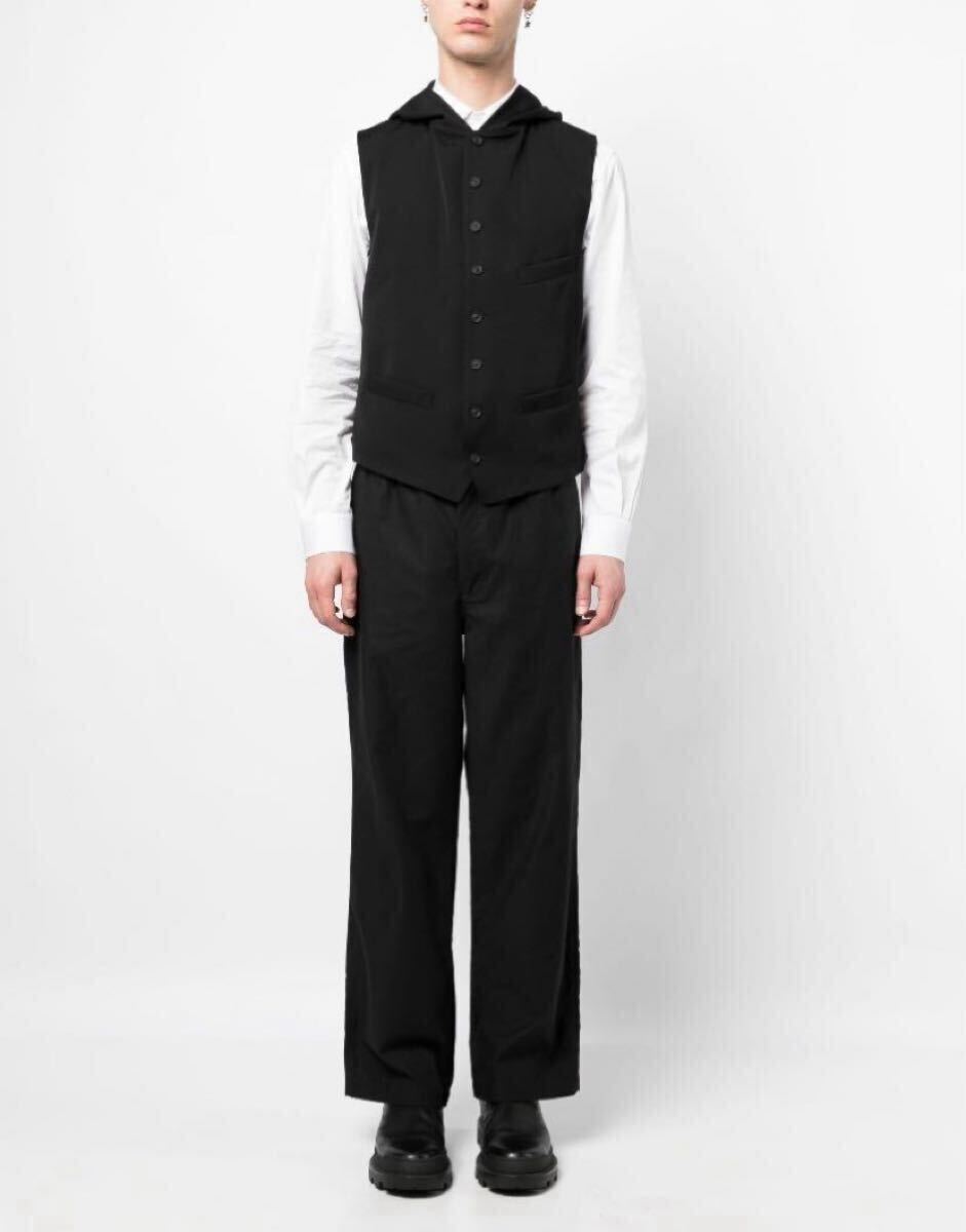 Yohji Yamamoto POUR HOMME REGULATION フード付きウールギャバ Yohji Yamamoto POUR HOMME REGULATION フード付きウールギャバ