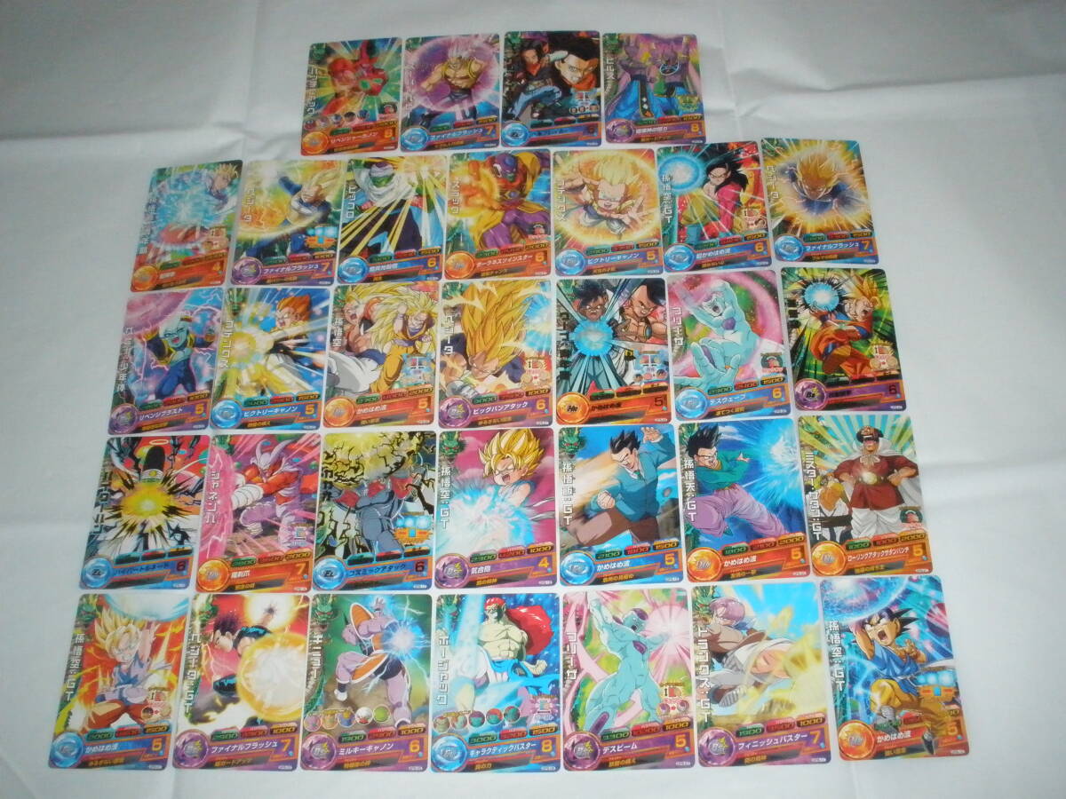 ドラゴンボールヒーローズ 型番 GPB のみ 32種 32枚 セット GPB-01～ ヒーローズスタジアム 5th 6th 7th 8th 9th season まとめ プロモ P