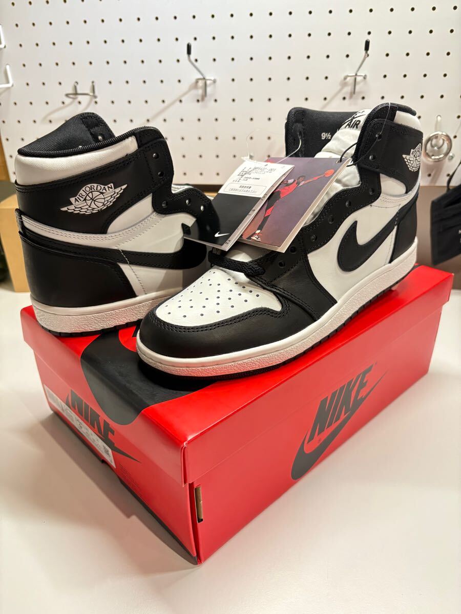 新品 ナイキ NIKE AIR JORDAN 1 RETRO HIGH 85 BLACK WHITE 新品 ナイキ NIKE AIR JORDAN 1 RETRO HIGH 85 BLACK WHITE