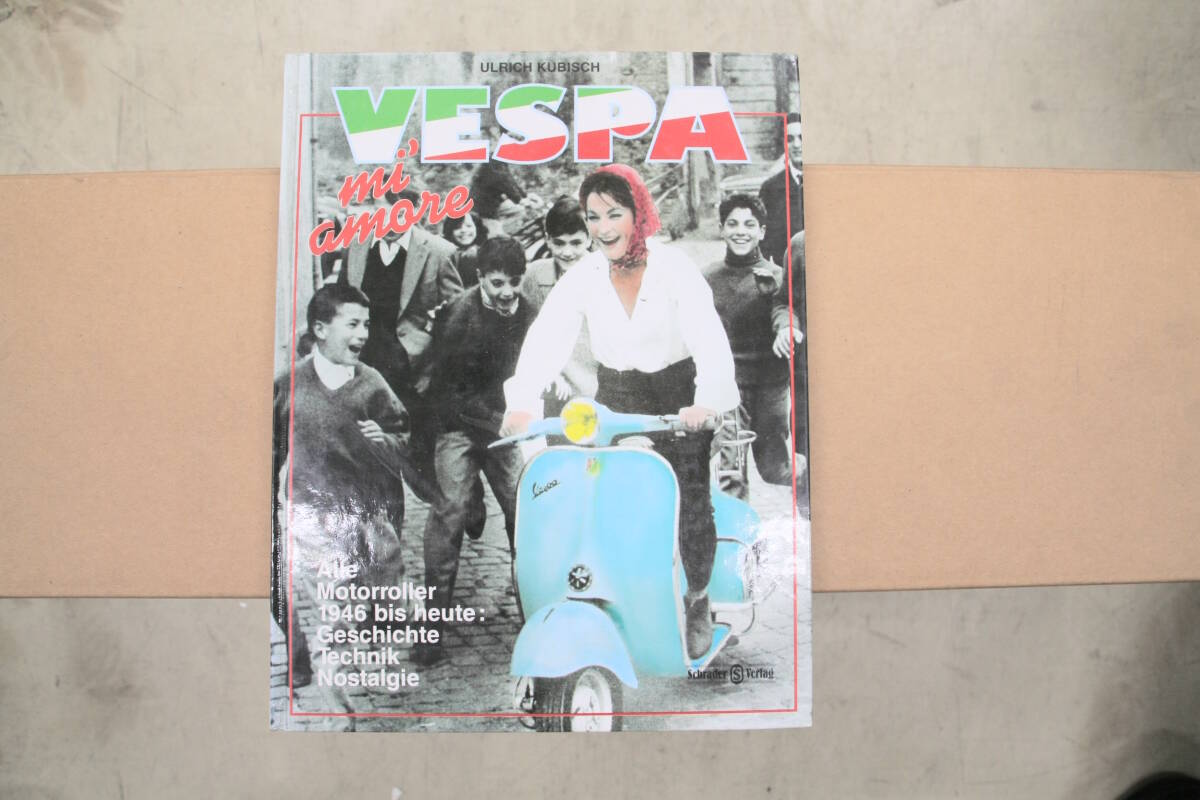 ベスパ　VESPA　ランブレッタ　LAMBRETTA　洋書　オールドスクーター　旧車　ミ・アモーレ