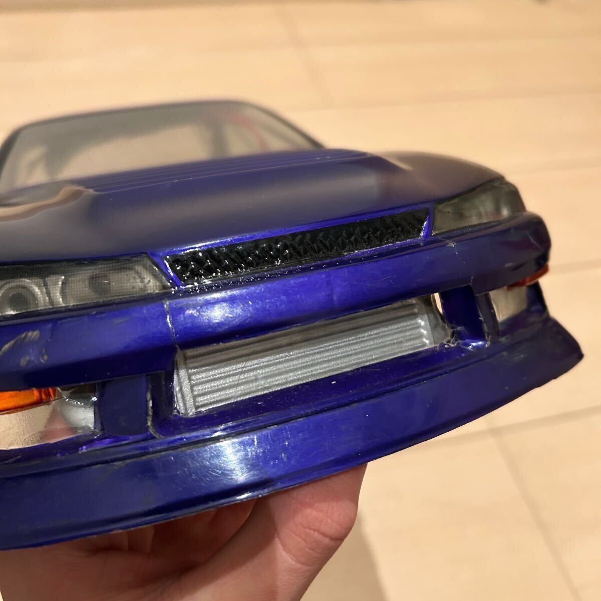 s14シルビア 塗装済みボディ パンドラRC? パープル 電飾付き yd s14シルビア 塗装済みボディ パンドラRC? パープル 電飾付き yd