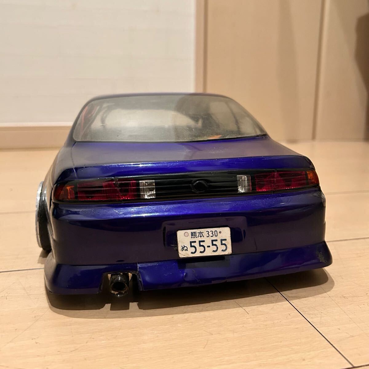 s14シルビア 塗装済みボディ パンドラRC? パープル 電飾付き yd s14シルビア 塗装済みボディ パンドラRC? パープル 電飾付き yd