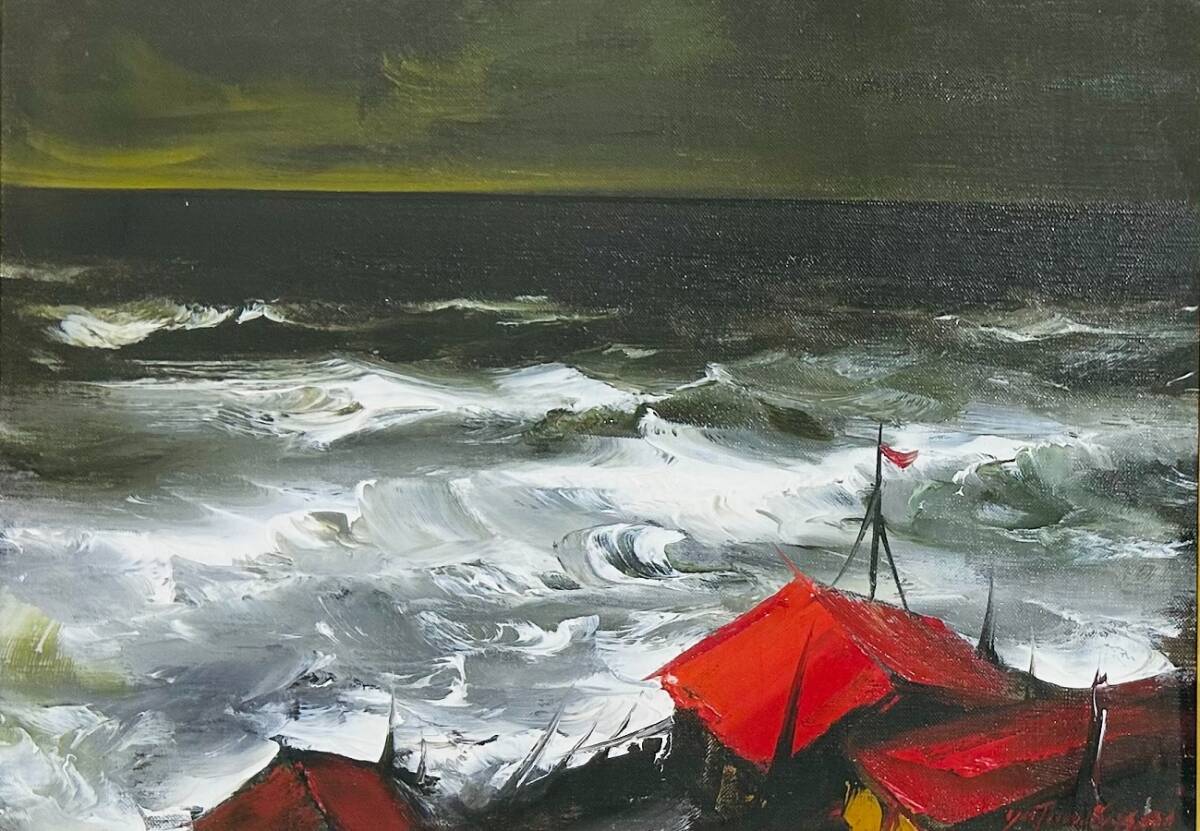 佐藤泰生【カフェテラス】肉筆画美術名鑑４８０万円 佐藤泰生【カフェテラス】肉筆画美術名鑑480万円