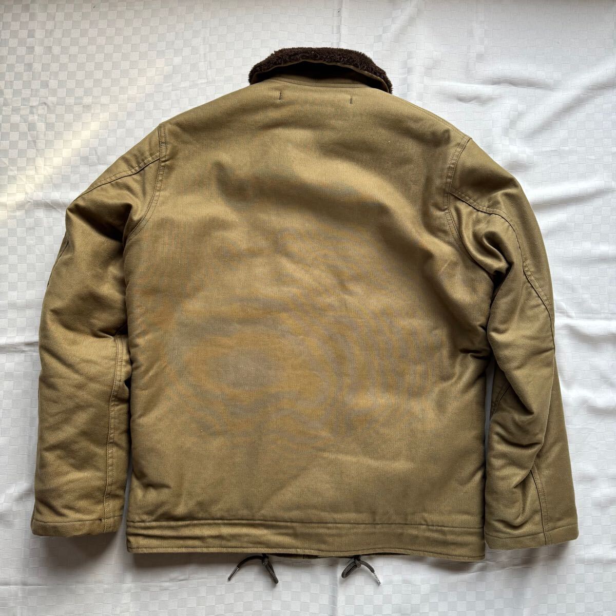 REAL MCCOYS リアルマッコイズ N-1 デッキジャケット メンズ 36 Sサイズ相当 美中古 MJ13111 ミリタリー DEMOTEX-ED_画像2