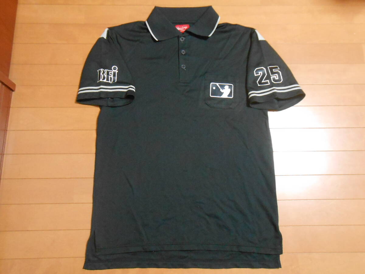 ローリングス　ＢＦＪ　全日本野球協会　アンパイアシャツ 【審判・美品・Ｏ】