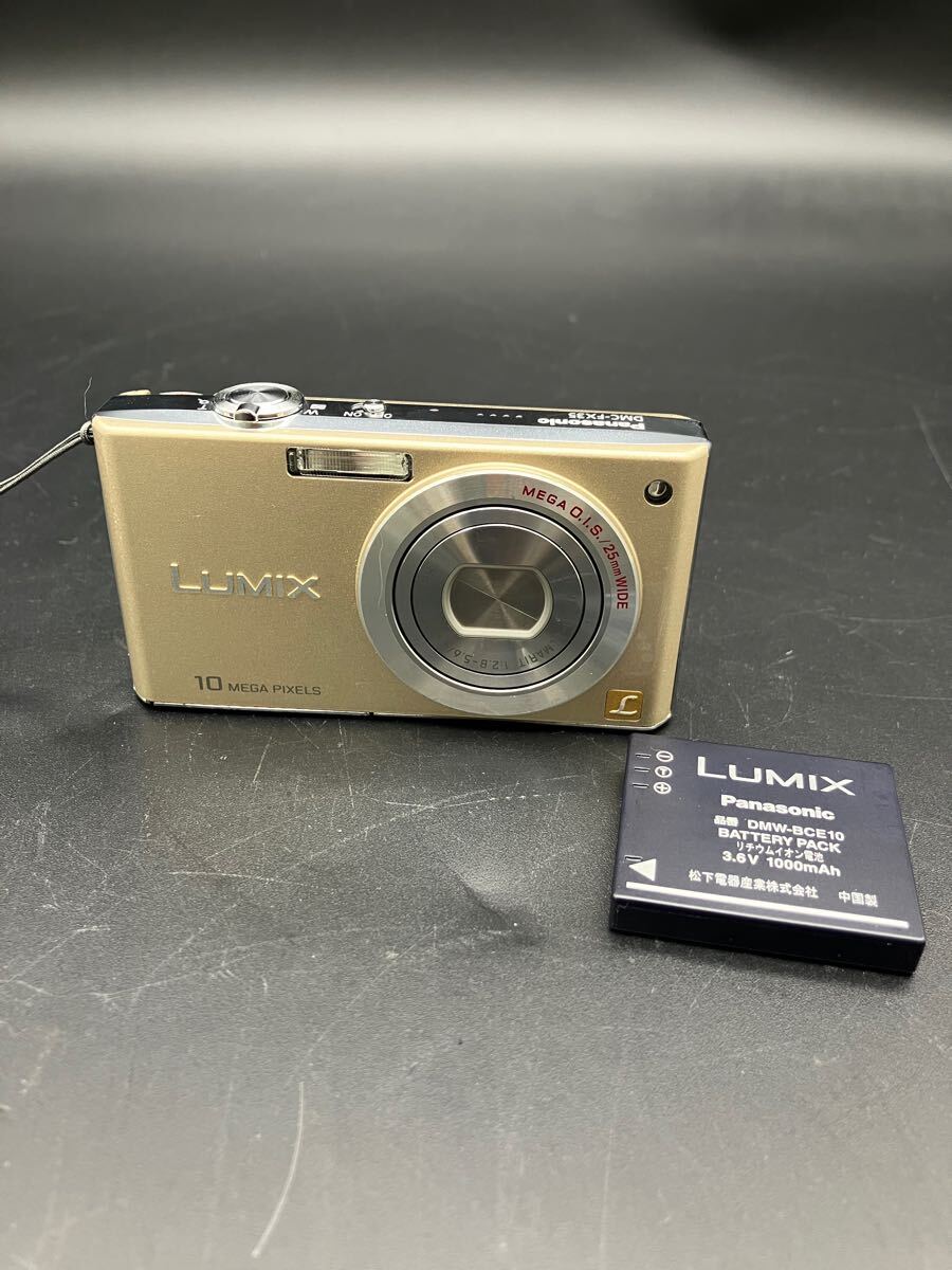 杉本　11月　No.184 Panasonic パナソニック コンパクトデジタルカメラ LUMIX DMC-FX35 稼働未確認 