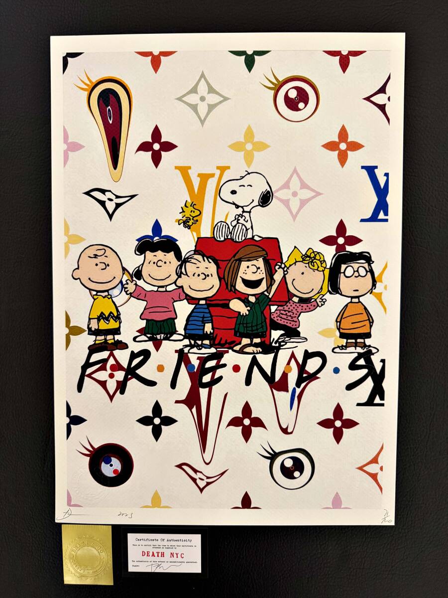 DEATH NYC Print アート ポスター スヌーピー SNOOPY 限定|版画 DEATH NYC Print アート ポスター スヌーピー SNOOPY 限定|版画