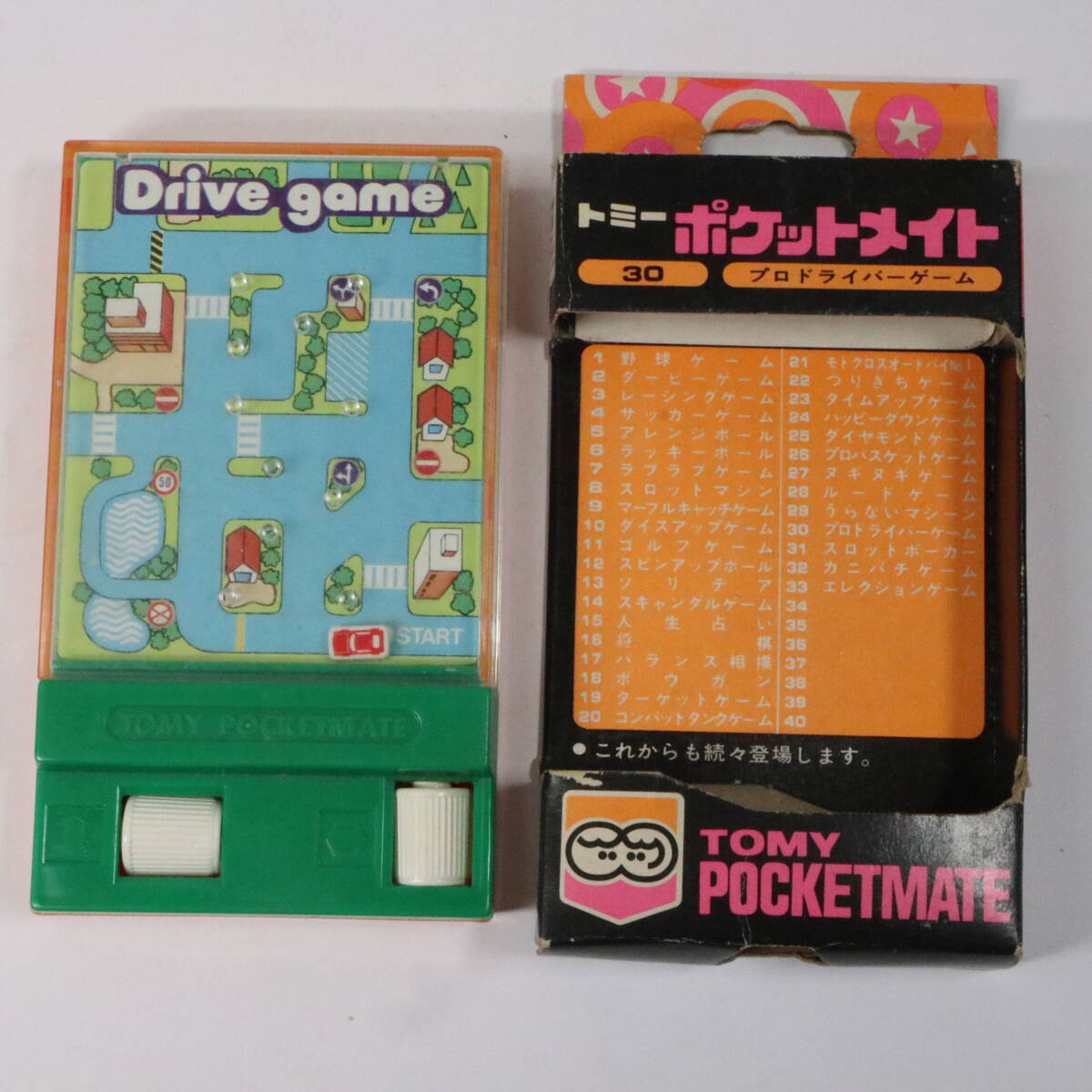トミー☆ポケットメイト プロドライバーゲーム (元箱付)☆1976 TOMY POCKETMATE 携帯型ゲーム 動作品 当時物 日本製(ビンテージ)|売買されたオークション情報、Yahoo!オークション(旧ヤフオク!) の商品情報をアーカイブ公開 - オークファン(aucfan.com) トミー☆ポケットメイト プロドライバーゲーム (元箱付)☆1976 TOMY POCKETMATE 携帯型ゲーム 動作品 当時物 日本製(ビンテージ)|売買されたオークション情報、Yahoo!オークション(旧ヤフオク!) の商品情報をアーカイブ公開 - オークファン(aucfan.com)