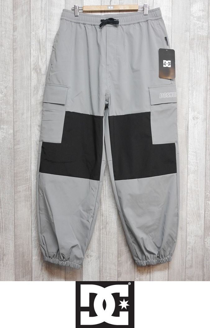 【新品】25 DC SNOW CARGO BLOCK PANT - Lサイズ - Grey(GRY) 正規品 スノーボード ウェア カーゴパンツ