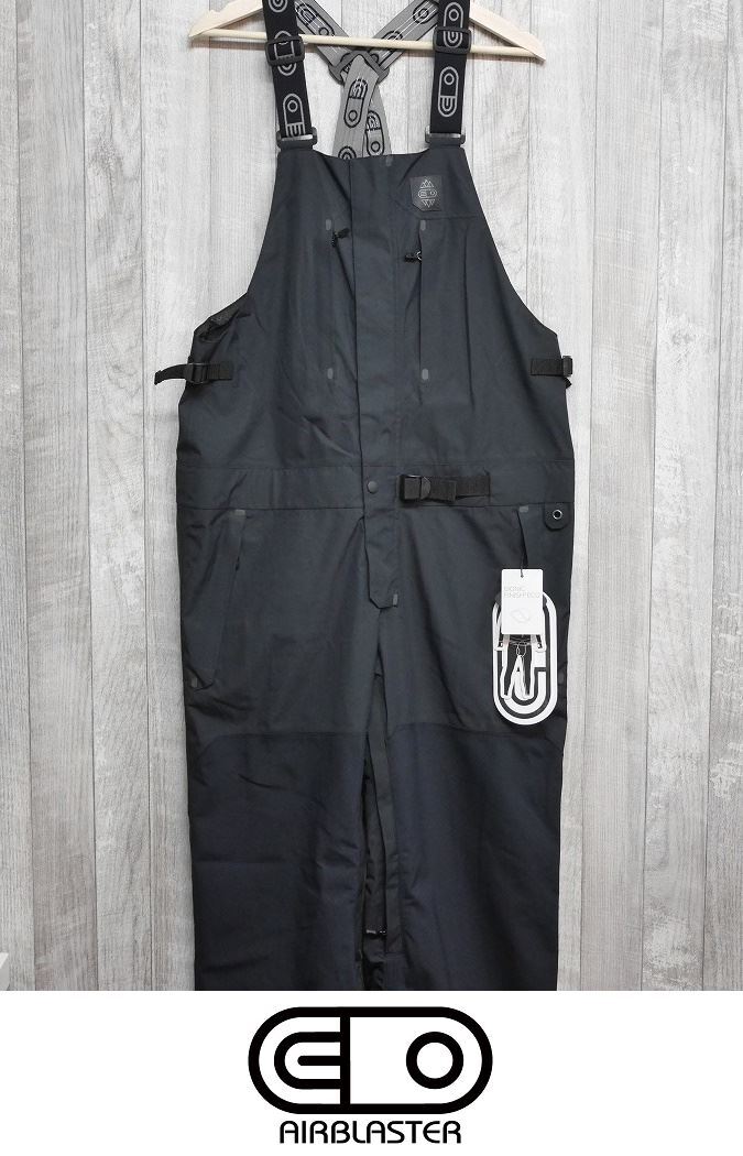 【新品】25 AIRBLASTER BEAST BIB - Mサイズ - Black 正規品 ビブパンツ スノーボード ウェア