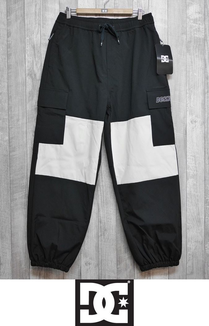 【新品】25 DC SNOW CARGO BLOCK PANT - Lサイズ - Black(BLK) 正規品 スノーボード ウェア カーゴパンツ