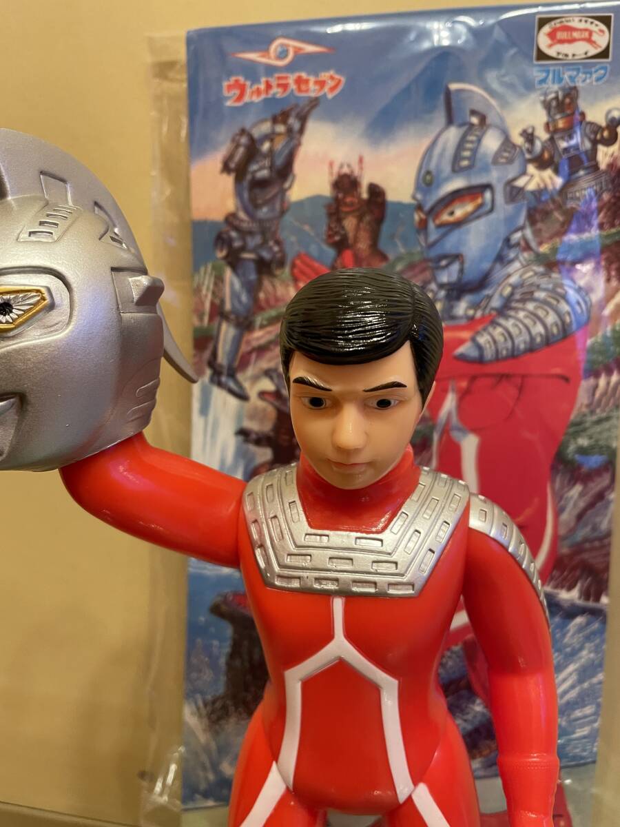 ブルマァク マスク取れ 大 ウルトラセブン 面取れ ソフビ sofvi ブルマァク マスク取れ 大 ウルトラセブン 面取れ ソフビ sofvi