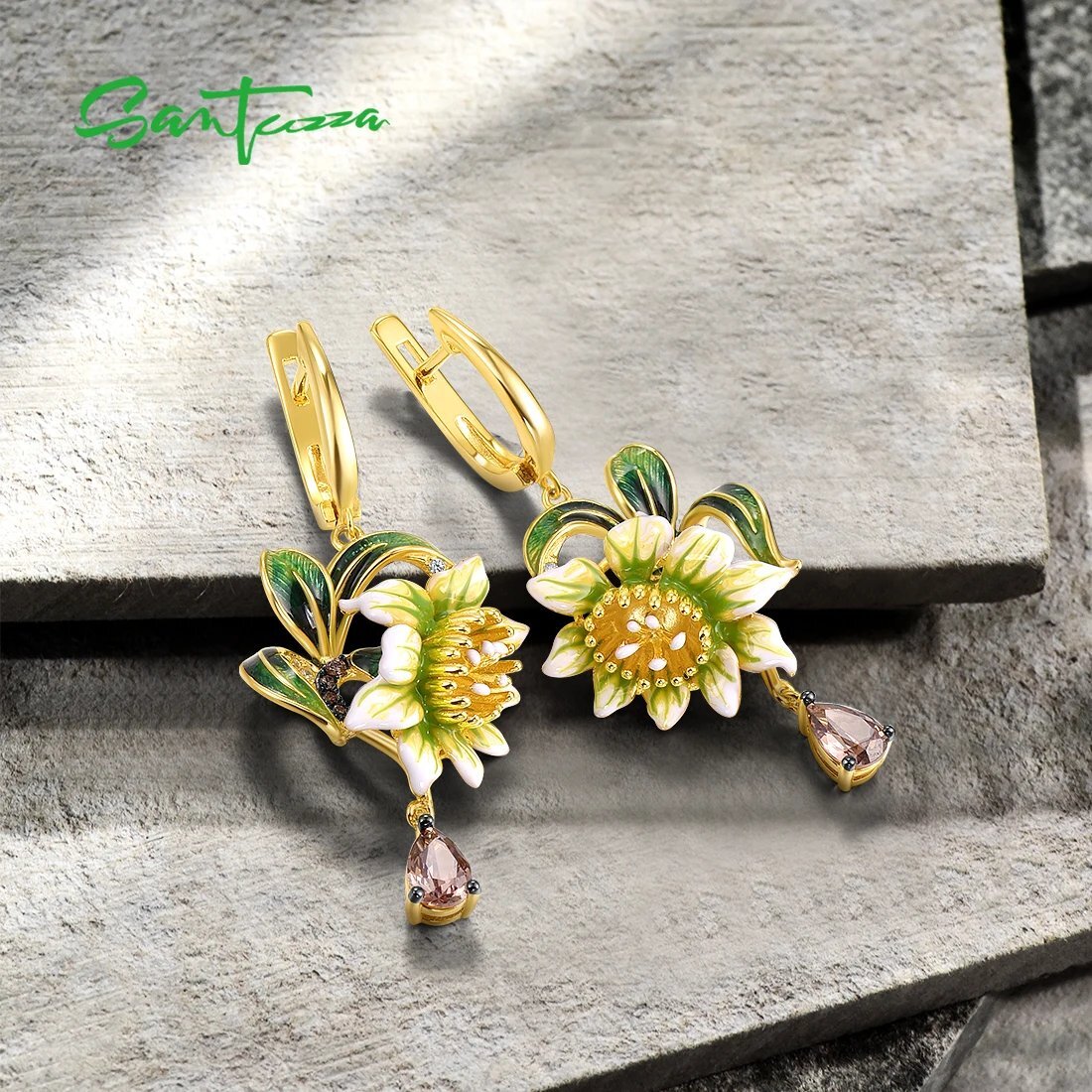 超特価SALE開催! ピアス 白 スイーツ ドロップ シルバー フラワー 花 ホワイト その他
