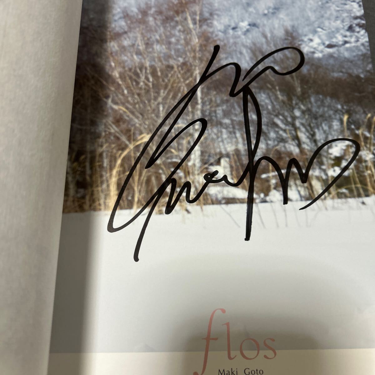 直筆サイン入り 後藤真希 写真集 flos 美品 - メルカリ - アート 直筆サイン入り 後藤真希 写真集 flos 美品 - メルカリ - アート