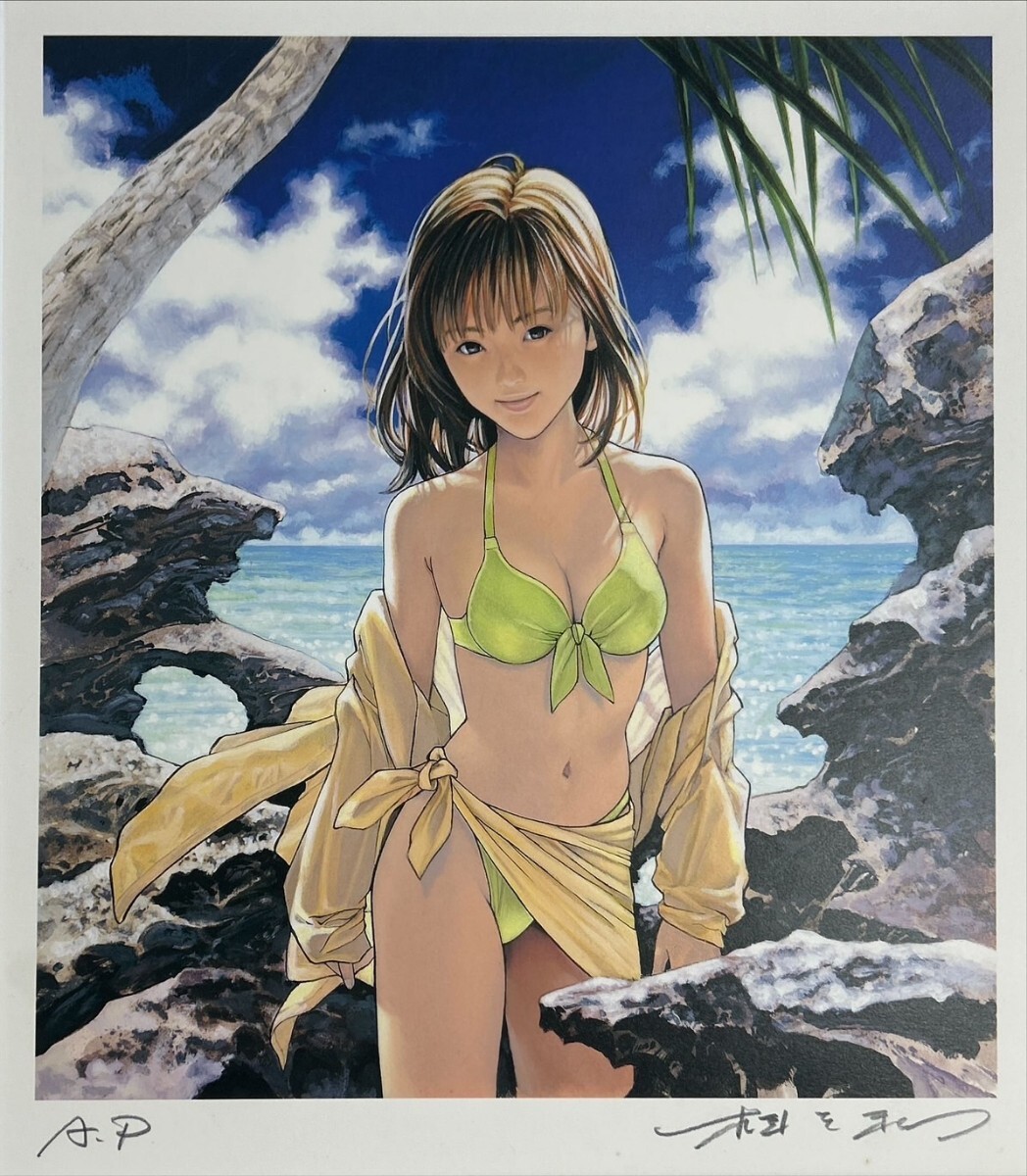 桂正和 複製原画 キャラファイングラフ I 桂正和 複製原画 キャラファイングラフ I