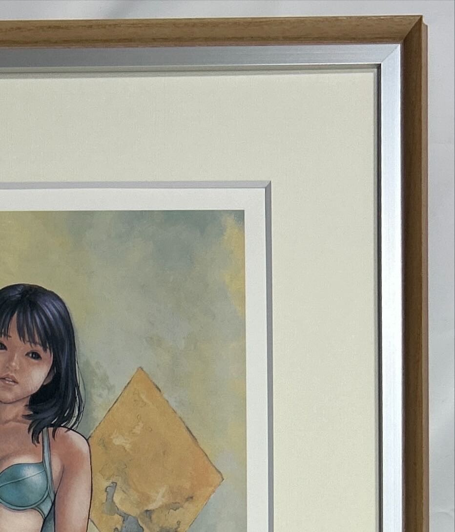 △複製原画 シルクスクリーン【桂正和】アイズ 葦月伊織 下着 △複製原画 シルクスクリーン【桂正和】アイズ 葦月伊織 下着