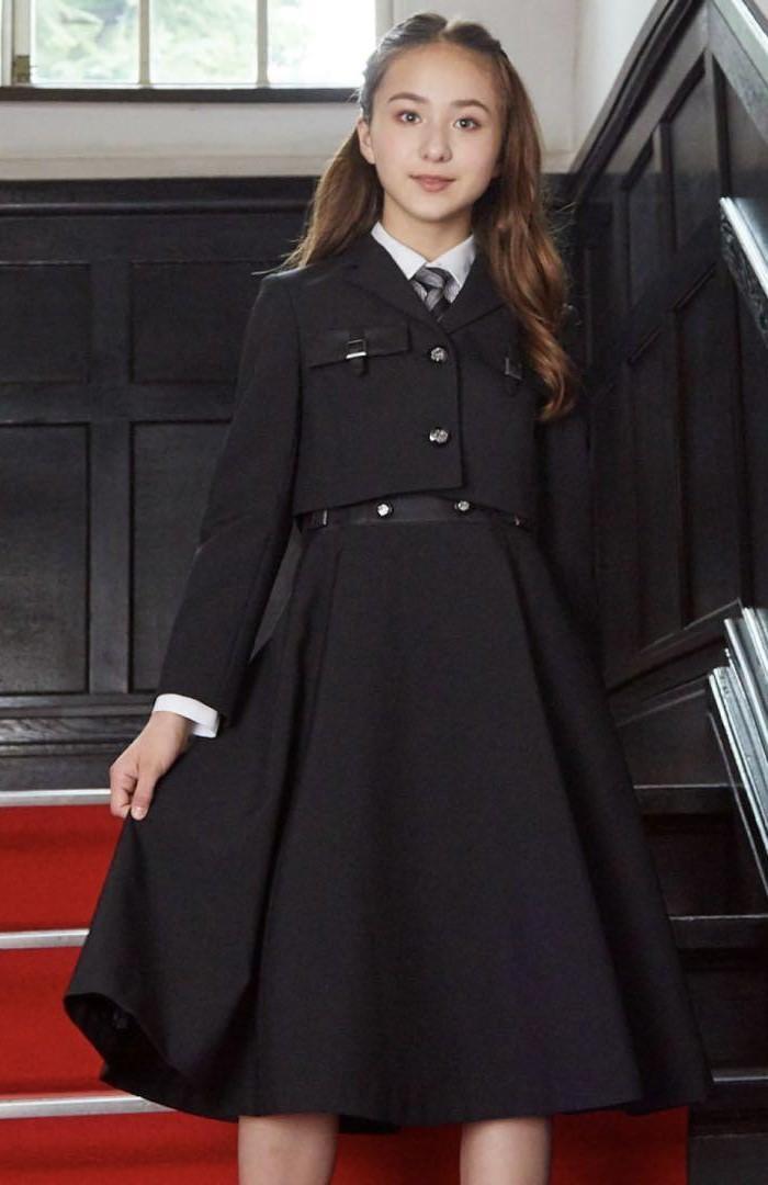 超美品 150女の子 卒服 卒業式スーツ CHOPIN ショパン ブラック 超美品 150女の子 卒服 卒業式スーツ CHOPIN ショパン ブラック
