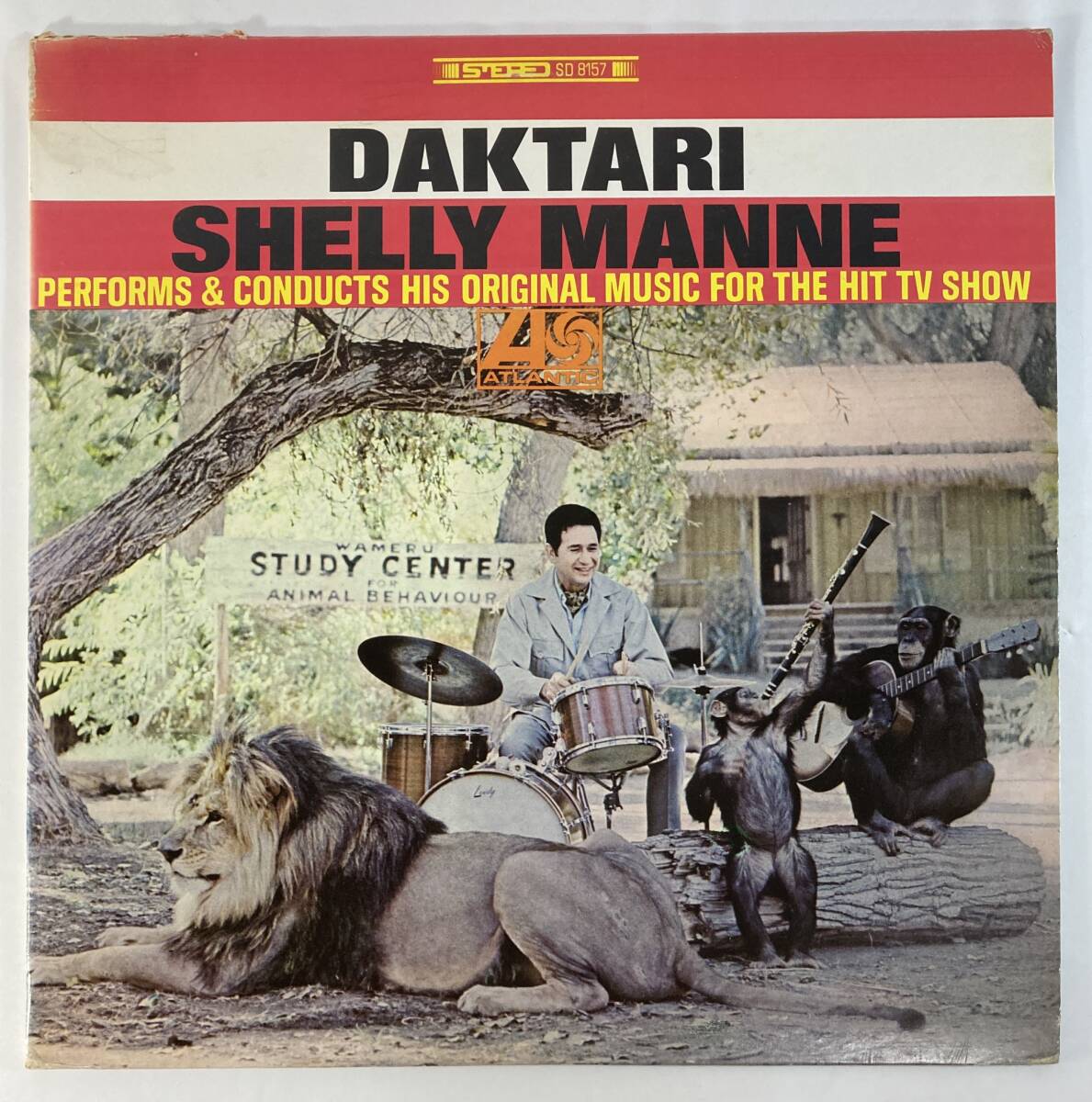 密林王国ダクタリ (1966) シェリー・マン 米盤LP Atlantic SD 8157 STEREO Original Atlantic盤です。 Monarch盤ではありません。