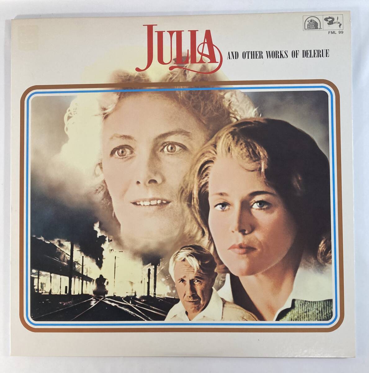 ジュリア (1977) & ジョルジュ・ドルリューの世界 国内盤LP KI FML 99 STEREO 帯無し