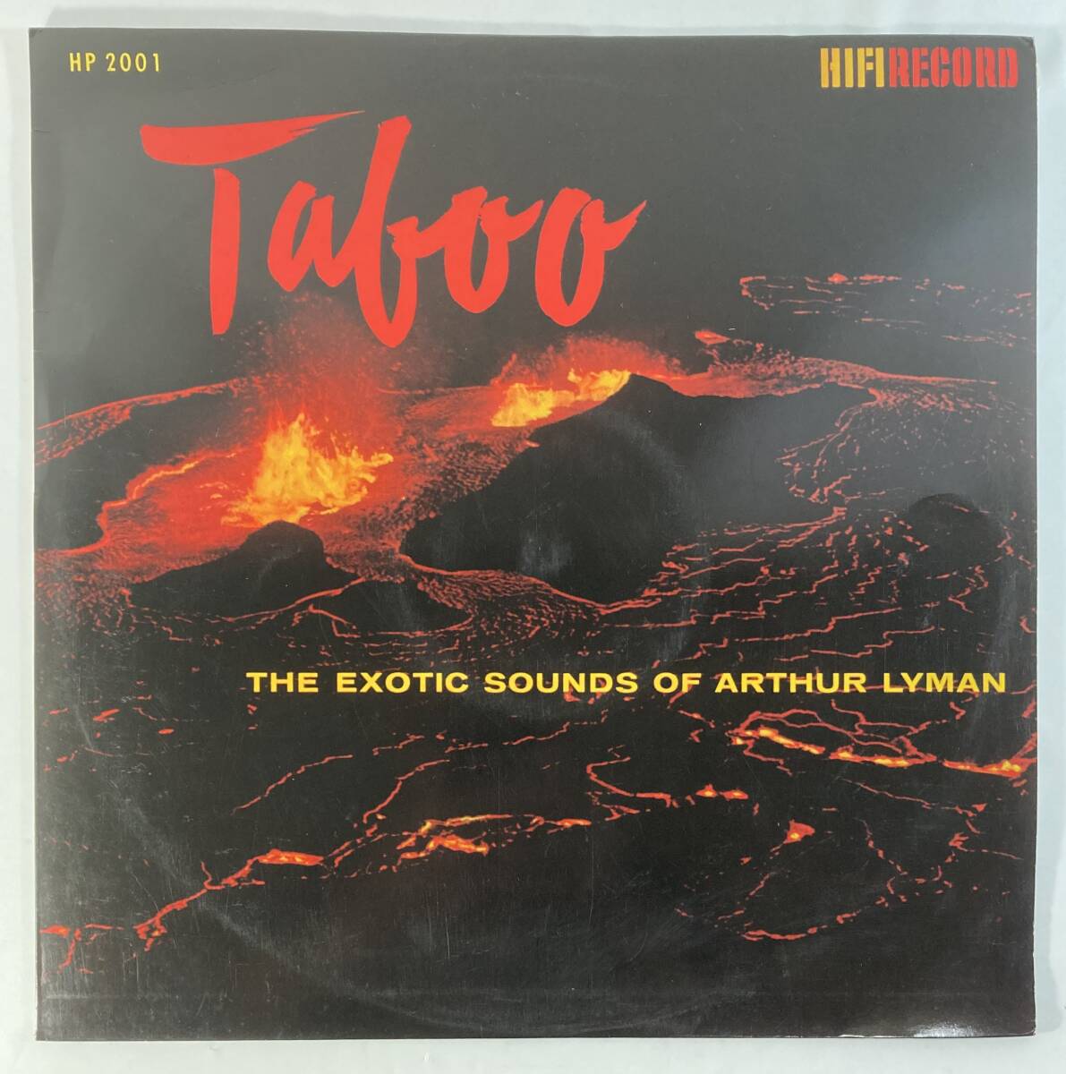 アーサー・ライマン (Arthur Lyman) / タブー Taboo 国内盤LP HiFiRecord HP 2001 MONO Promo 帯無し