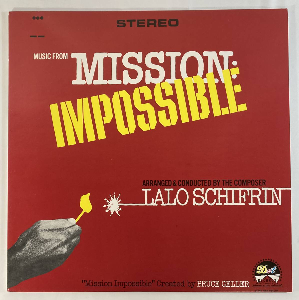 スパイ大作戦 (1966-1976) ラロ・シフリン 国内盤LP VI VIM-7259 STEREO 帯無し
