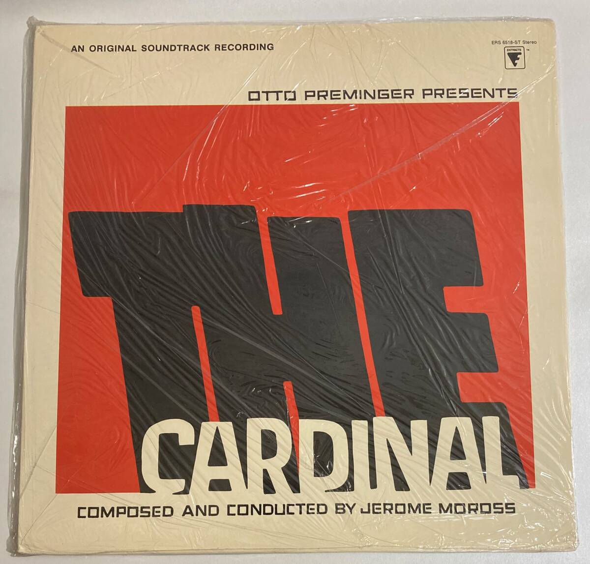 枢機卿 (1963) ジェローム・モロス 米盤LP Entracte ERS 6518-ST STEREO 未開封
