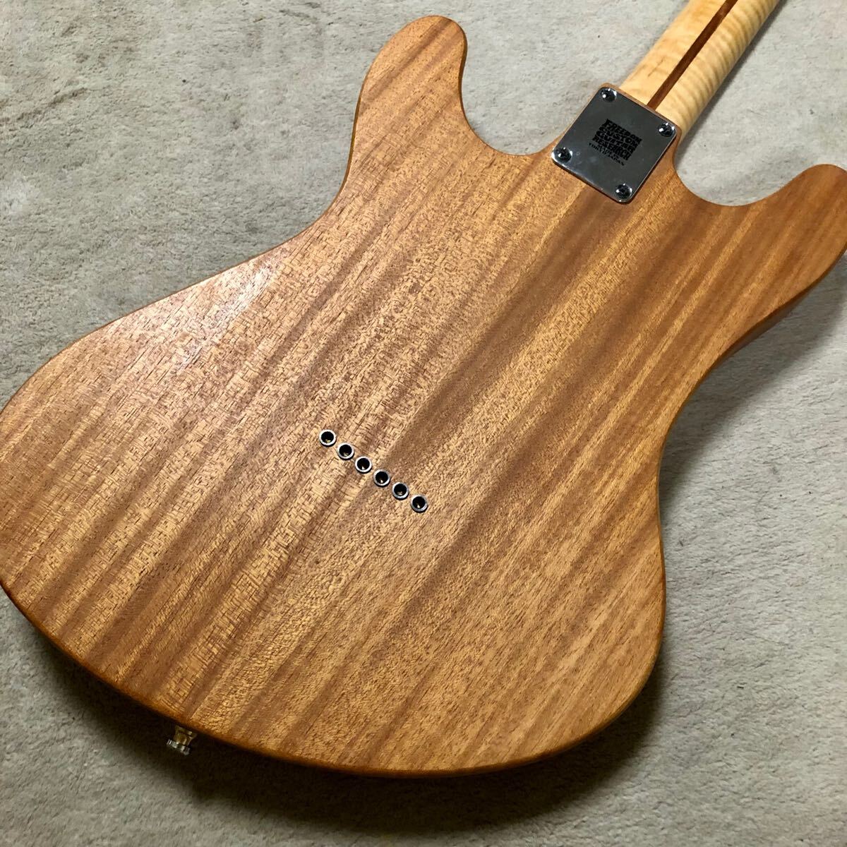 Warmoth 製 フレイムメイプル テレキャスター マホガニーバック Warmoth 製 フレイムメイプル テレキャスター マホガニーバック
